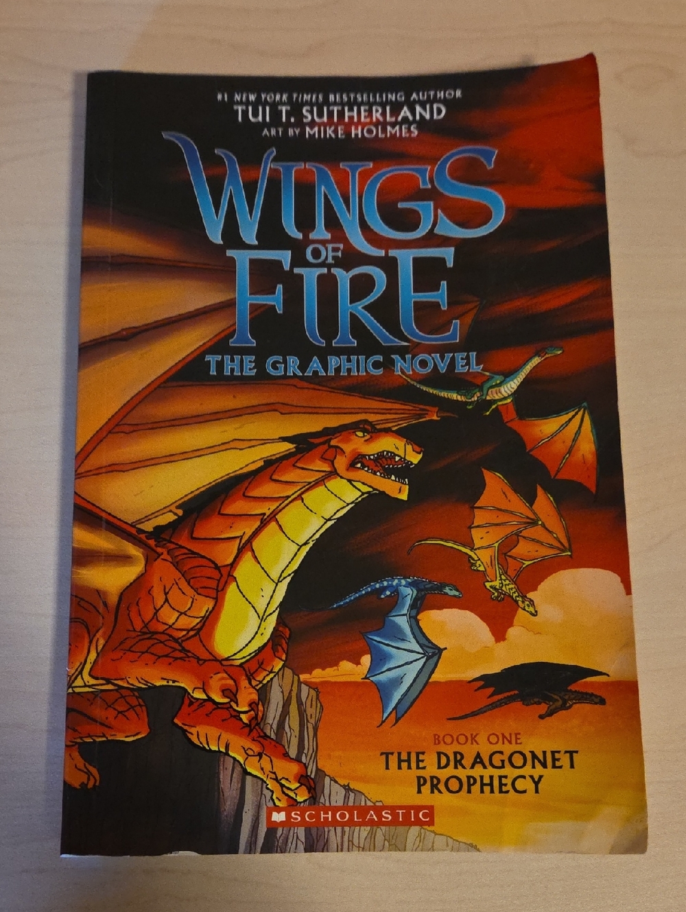 Wings of Fire: The Graphic Novel - Book One - The Dragonet Prophecy